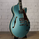 D'Angelico Premier SS Stoptail Semi-Hollow Electric Guitar Ocean Turquoise *B-Stock*