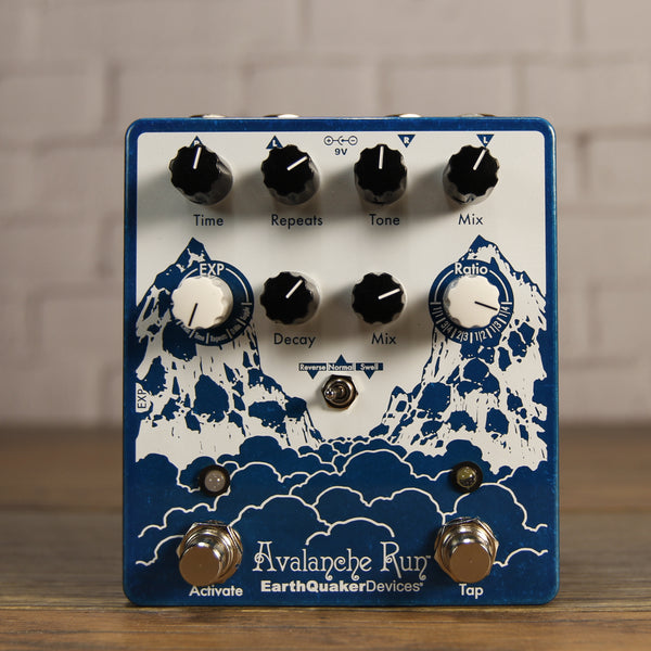 EarthQuaker Devices Avalanche Run V2 Stereo Reverb & Delay with Tap Tempo w/Free Shipping