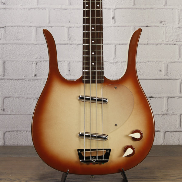 Danelectro Longhorn Electric Bass Copperburst