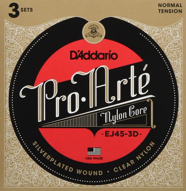 D'Addario EJ45 Pro Arte Normal Tension Classical Strings