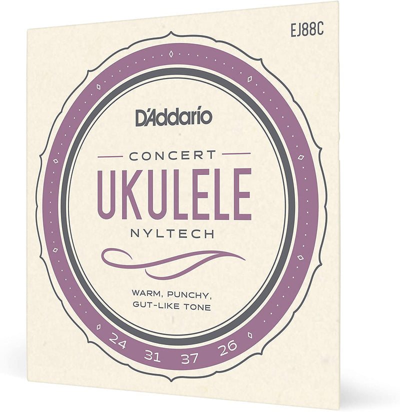 D'Addario EJ88C Nyltech Concert Ukulele Strings