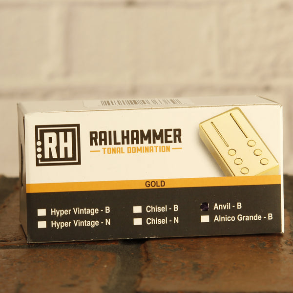 Railhammer Gold Anvil Bridge Pickup w/Free Shipping