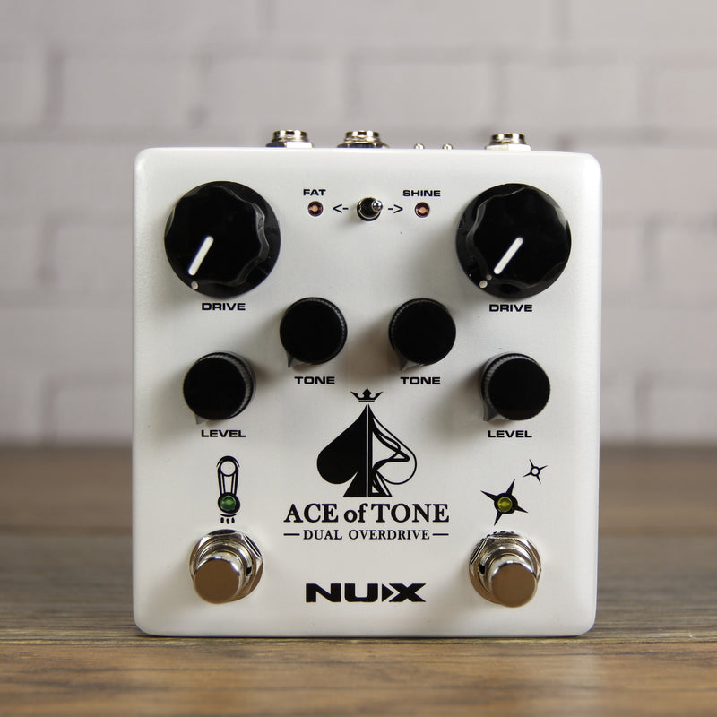 nux overdrive pedal NUX Ace of Tone Dual Overdrive Pedal