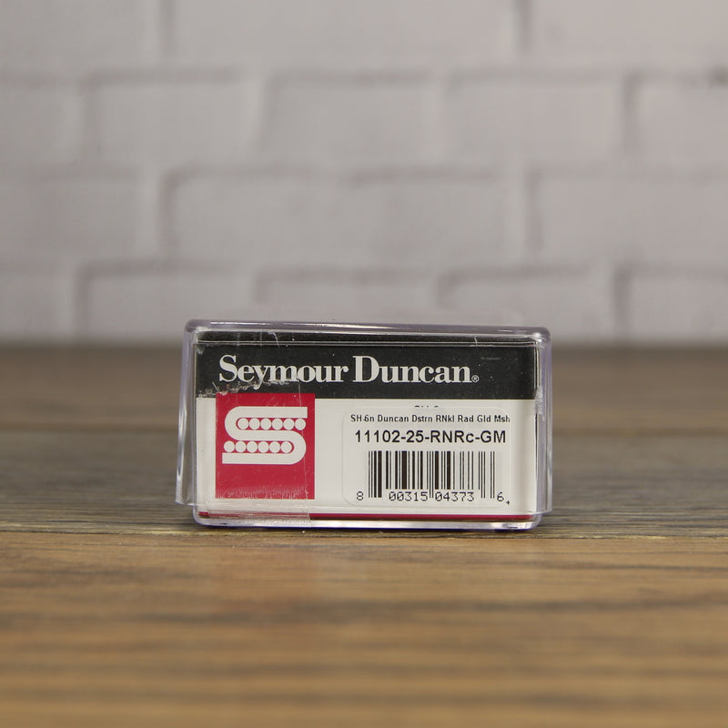 Seymour Duncan SH-6n Duncan Distortion Neck Humbucker Raw Nickel Radiator Cover 11102-25-RNRc-GM