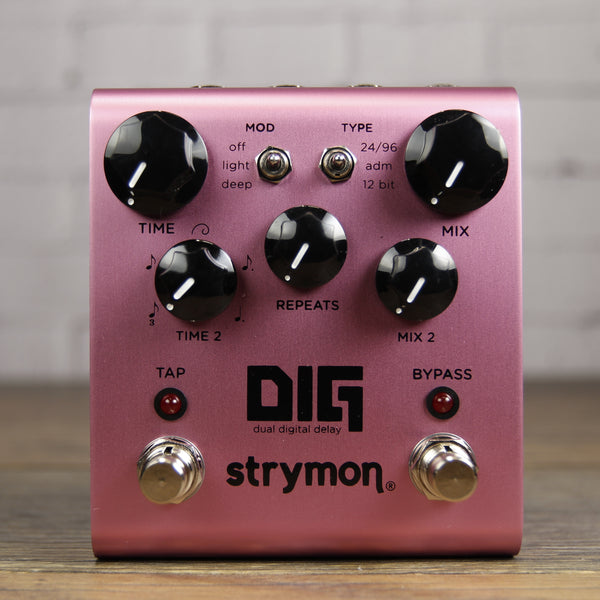 dig deep pedal Strymon DIG Dual Digital Delay Pedal