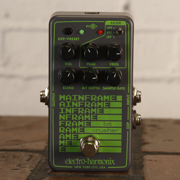 bit crusher pedal Electro Harmonix Mainframe Bit Crusher Pedal