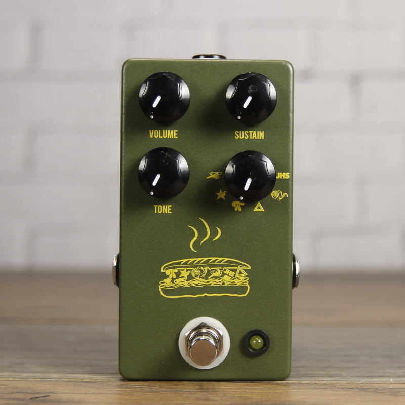 muffuletta guitar pedal JHS Pedals Muffuletta Distortion/Fuzz Guitar Effects Pedal Army Green 197881306946
