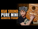 K&K Pure Mini Steel-String Transducer Pickup