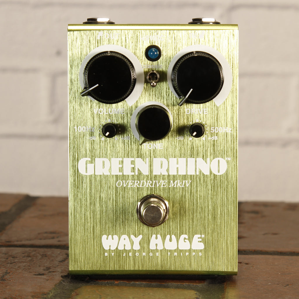 Way Huge Electronics WHE-207 Green Rhino MKIV Overdrive pedal