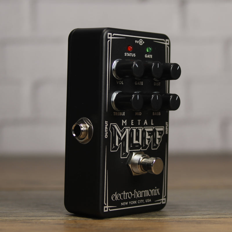 metal muff pedal Electro-Harmonix Metal Muff Nano Distortion Pedal