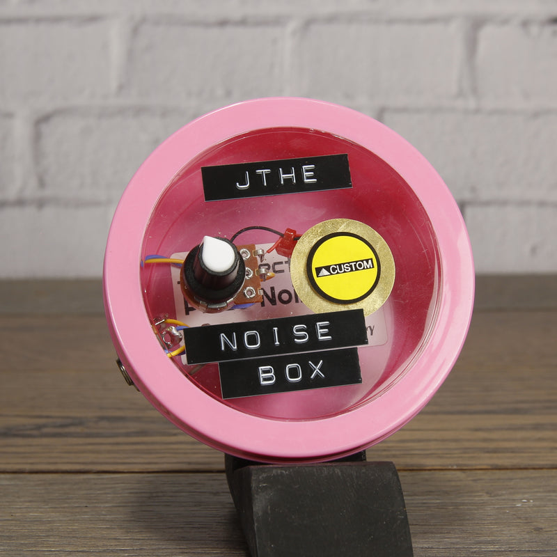 JTH Electronics Piezo Noisebox Jr. Pink/Clear Magnetic Container (3.5x2.5x1.5")