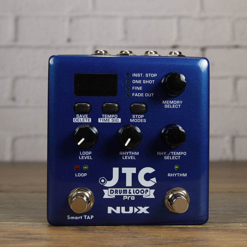 dual looper pedal NUX JTC Drum & Loop Pro Pedal