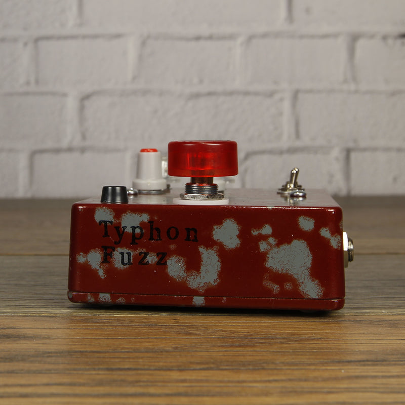 JTH Electronics Typhon Germanium Fuzz Metallic Red/Gray Relic
