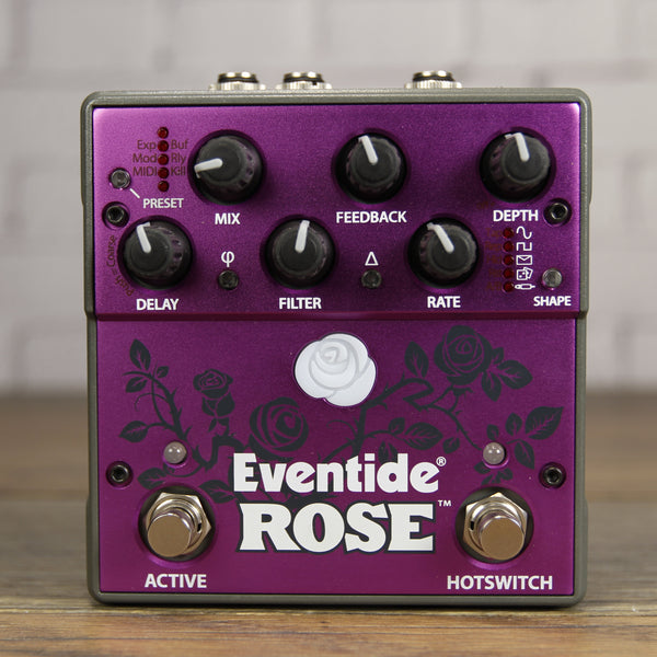delay pedal with midi Eventide Rose Delay Pedal