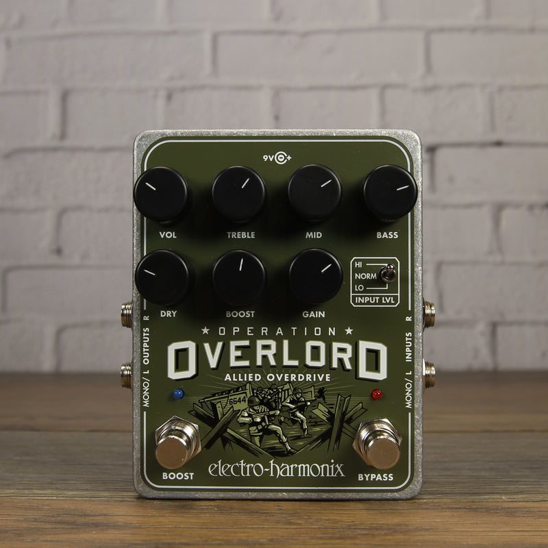 Electro-Harmonix Operation Overlord Allied Overdrive Pedal