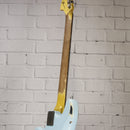 Nash B-6 Alder Bass VI Sonic Blue w/SKB Gig Bag