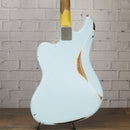 Nash B-6 Alder Bass VI Sonic Blue w/SKB Gig Bag