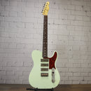 Nash GF-3 Alder Electric Guitar Surf Green Light Relic (Boat Neck) w/Nash Case