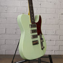 Nash GF-3 Alder Electric Guitar Surf Green Light Relic (Boat Neck) w/Nash Case