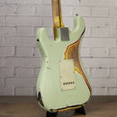 Nash S-67 Alder Electric Guitar Surf Green/3-Tone Sunburst Heavy Aging w/Nash Case