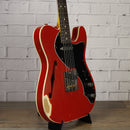 Nash T-69 Thinline Alder Dakota Red Double-Bound Medium Aging w/Nash Case