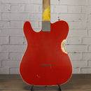 Nash T-69 Thinline Alder Dakota Red Double-Bound Medium Aging w/Nash Case