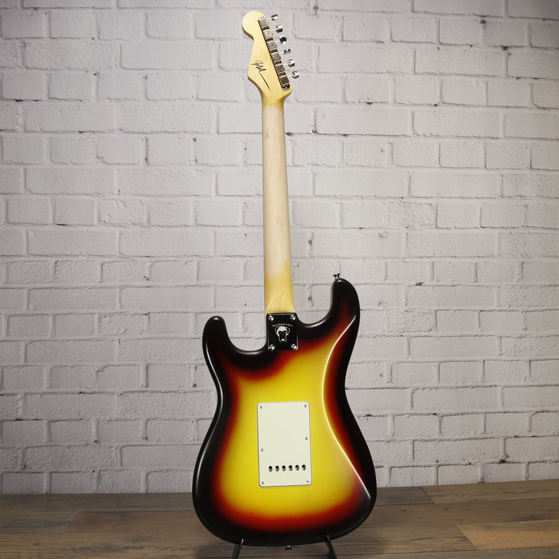 Nash Guitars S-63 Alder Electric Guitar 3-Tone Sunburst Extra Light Relic w/Nash Case