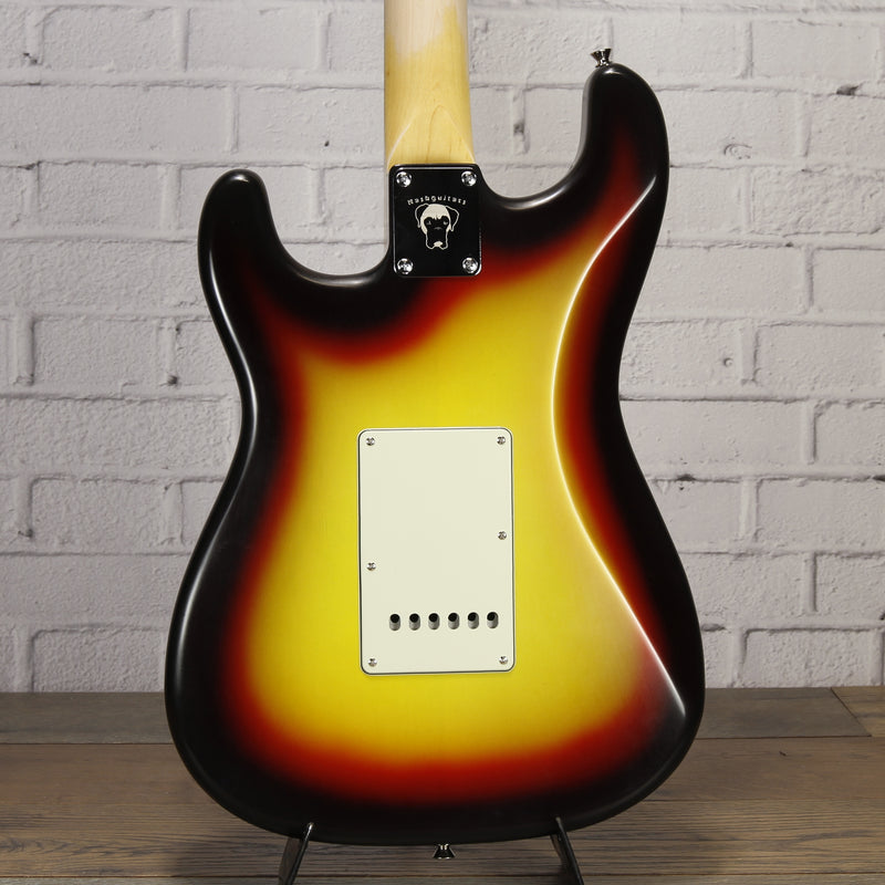 Nash Guitars S-63 Alder Electric Guitar 3-Tone Sunburst Extra Light Relic w/Nash Case