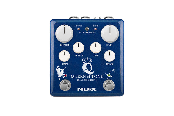 NuX NDO-6 Queen of Tone Dual Overdrive Pedal