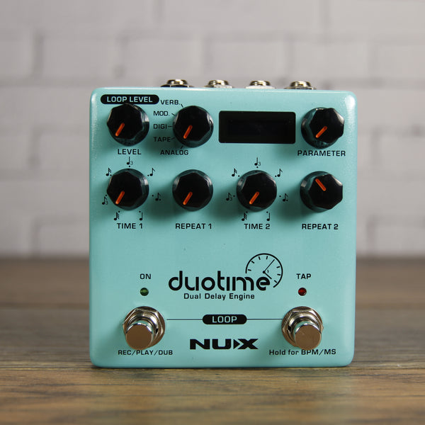 NuX NDD-6 DuoTime Dual Delay Engine Pedal