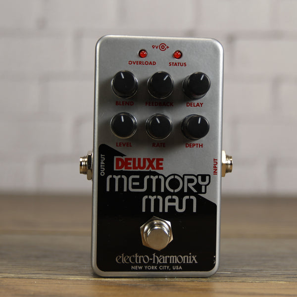 ehx delay pedals Electro-Harmonix Nano Deluxe Memory Man Analog Delay Pedal