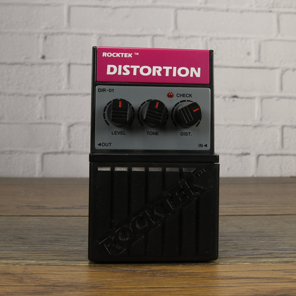 rocktek pedals Rocktek DIR-01 Distortion Pedal 1980s Taiwan #855076