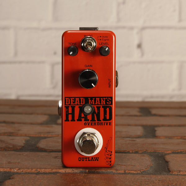 Outlaw Effects Dead Man's Hand 2-Mode Overdrive w/Free Shipping