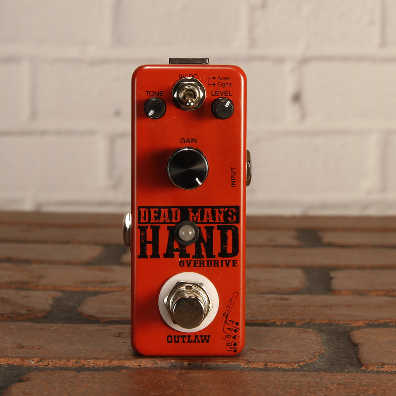 dead man's pedal Outlaw Effects Dead Man's Hand 2-Mode Overdrive w/Free Shipping