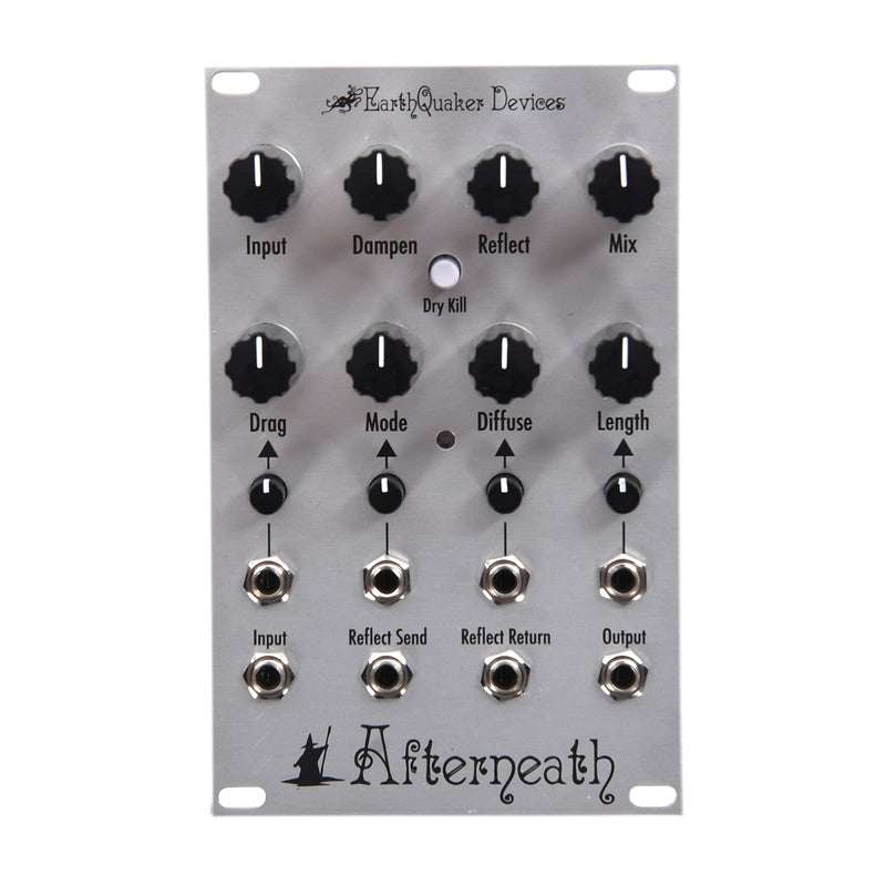 Earthquaker Devices Limited Edition Raw Silver Afterneath Eurorack Module