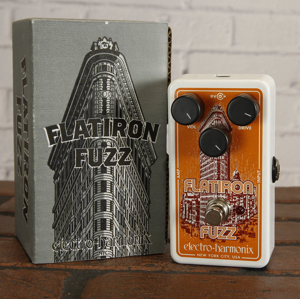 Electro-Harmonix Flatiron Distortion Fuzz Pedal
