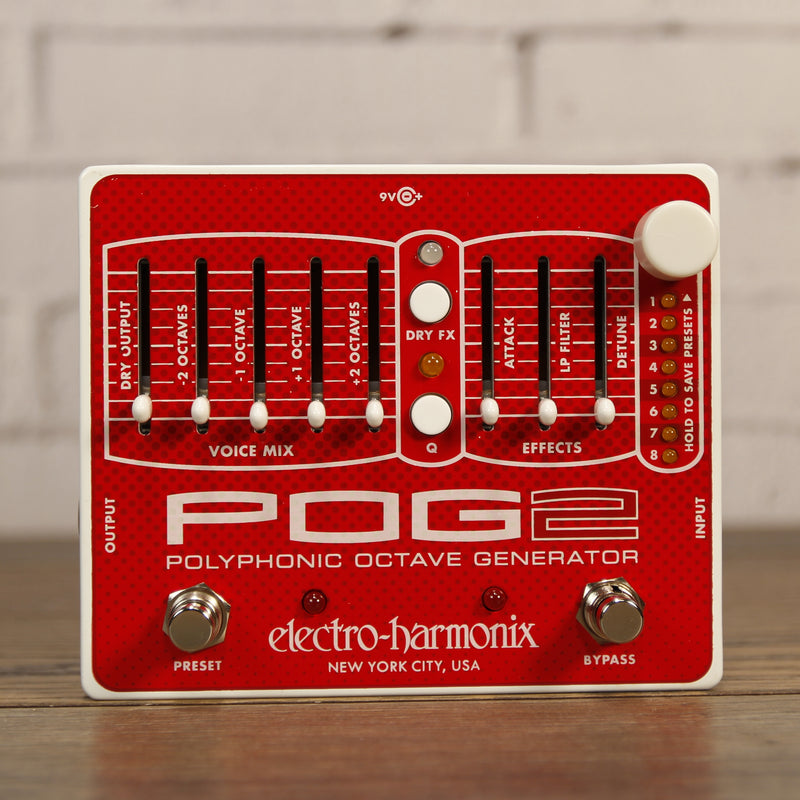 Electro-Harmonix POG2 Polyphonic Octave Generator Guitar Effects