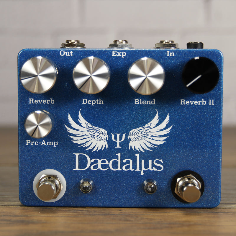 dual reverb pedal Coppersound Pedals Daedalus Dual Reverb Pedal