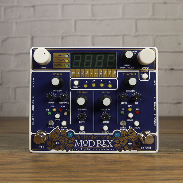 Electro-Harmonix Mod Rex Polyrhythmic Modulator Pedal